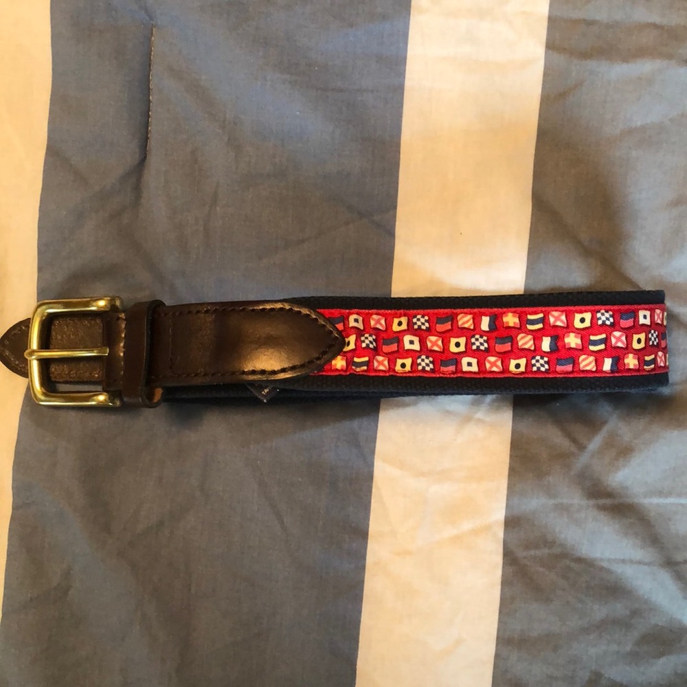 Vineyard Vines Flag Belt